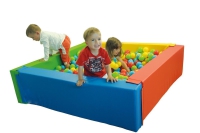 Bällebad Bällchenpools 120 x 40 x 120 cm inkl....