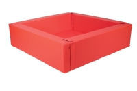 Bällebad Bällchenpools 120 x 40 x 120 cm inkl. Bodenmatte