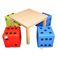 Sitzwürfel Play + Spieltisch 60 cm