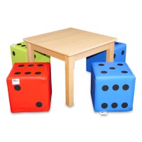 Sitzwürfel Play + Spieltisch 60 cm