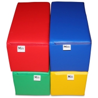 XXL Sitzhocker Quader Kindergartensitzsteine 4-tlg.