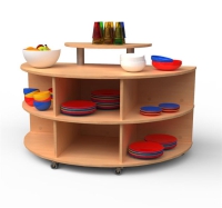 Frühstücksbuffetwagen Insel