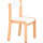 Krippen Kindergartenstuhl Stapelholzstuhl 26 cm Pastelfarben