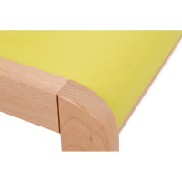 Kindergartenstuhl Stapelholzstuhl 30/31 cm Pastelfarben