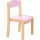 Kindergartenstuhl Stapelholzstuhl 34/35 cm Pastelfarben