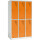 Kindergarten Grundschule Fächerschrank mit Zusatzablage 150 cm 3 x 2 Fächer