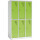 Kindergarten Grundschule Fächerschrank mit Zusatzablage 150 cm 3 x 2 Fächer