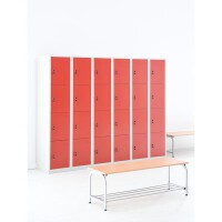 Schließfachschrank mit 8 Fächern