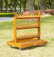 Outdoor Stiefelwagen für 30 Paar Schuhe