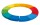Regenbogen Sitzkissen