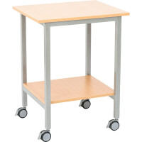 Fahrbarer Quadrattische Ansatztisch