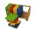 Sitzkissen-Set 8 er Satz 30x30x15 cm