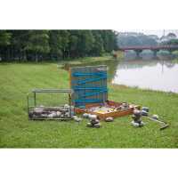 Abschließbarer Metall Gitterwagen