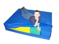 23-tlg XXL Sport Bewegungsbausteine mit Turnmatte.