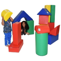 23-tlg XXL Sport Bewegungsbausteine mit Turnmatte.