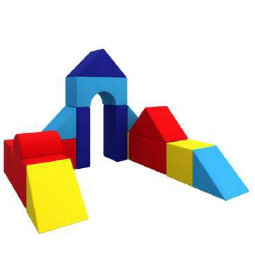 Happy Castle Blau
